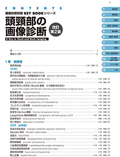 Imaging Diagnosis of the Head and Neck, Revised 2nd Edition (Image Diagnosis Special Edition KEYBOOK Series)