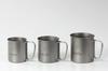 Captain Stag (CAPTAIN STAG) Outdoor Cup/Mug/Tumbler, Single Mug, 300ml, Folding Handle, Lightweight, Titanium, Made in Japan, Tsubame-Sanjo, UH-4502