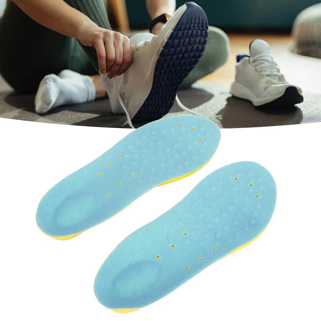 Boot Insoles Shock Absorption Anti Fatigue Breathable Comfortable Arch Support Insole for Work M