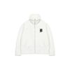 MLB Letter Print Fleece Jacket Unisex Jackets Cream 3AFDB0326-46CRS