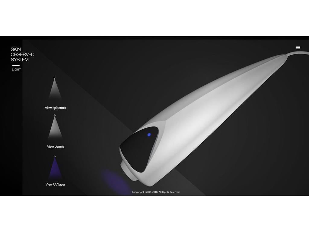 Smart Skin Analyzer: Facial Oil, Moisture, and Pigment Test Instrument