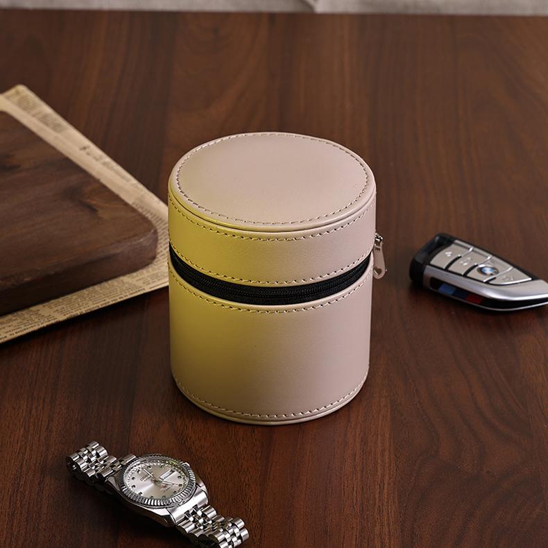 Multifunctional Fashion Watch Boxes Travel Portable Bag PU Leather Watch Box Jewelry Gift Storage Display Zipper Packaging Box