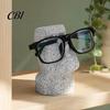 Studio Front Desk Display Moai Eyeglass Holder, Abstract Easter Island Stone Stand, Fun Glasses Artistic Accessory Creative Stands, Modern Decorative