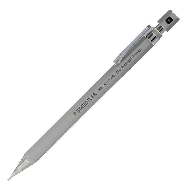 

STAEDTLER hexagonal mechanical pencil 0.5mm [Silky Silver] 925 77-05S