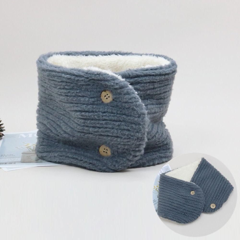 Bib Plush Scarf Windproof Winter Scarves Couple Warm Neck Cover Snood Cowl Tube  Autumn Winter