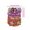 32 Stück Monster High Partyzubehör einschließlich einer Banner, Kuchendekorationen, Luftballons