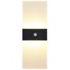 USB Rechargeable LED Wall Lamp with Infinite Dimming and Motion Sensor