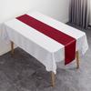 1pc Satin Table Runner Wedding Decoration For Modern Birthday Party Hotel Show Banquet Luxury Design Wholesale