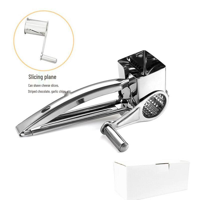 Ruhan Zweite Generation Edelstahl Dreh-Käsereibe