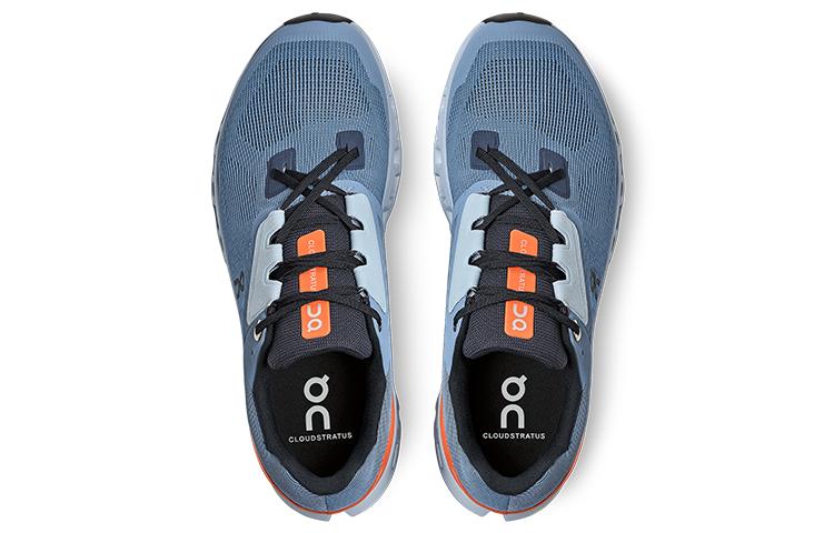 On Running Cloudstratus Lake Blue Flare Orange 39.99213