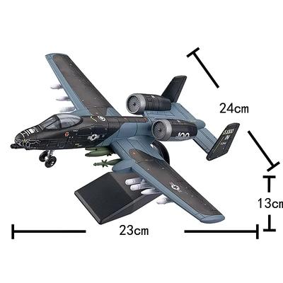 Military Series Building Blocks A-10 Thunderbolt II Support Attack Aircraft Model F14 Tomcat Fighter Toys Kids Boy Birthday Gift