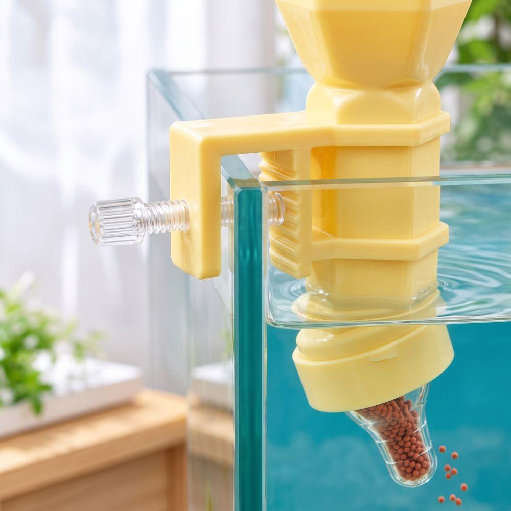 Fixed-point Feeding Pacifier Fish Feeder Wall Hanging Floating Food Tray Aquarium Accessory