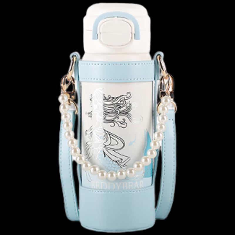 BJB Bear Portable Dual-Drink Thermos with Straw