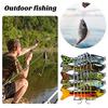 1/3/5Pcs 10CM/15.5G Bionic Multi-Jointed Fishing Lure Long Casting 7-Section Swimbait Hard Artificial Bait Freshwater Saltwater Fishing Accessories