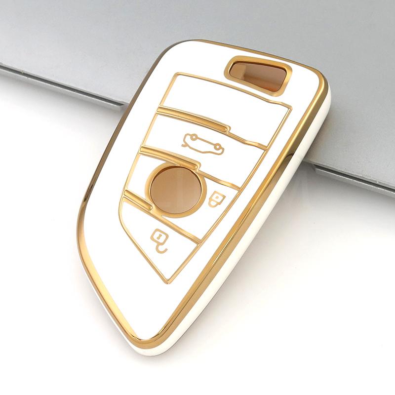 3/4 Buttons New Tpu Car Key Cover Case For Bmw X1 X3 X4 X5 X6 F15 F16 F48 G30 G38 525 540 740 1 2 5 7 Series Key Protector