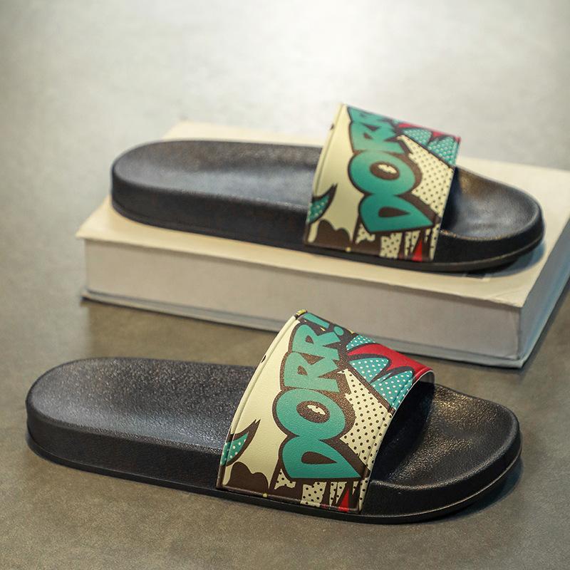 

Тапочки 2024 года, летние пары, наступающие на дерьмо дома, легкая и мягкая одежда для ванной, нескользящие, односложные летние тапочки 39 чёрный