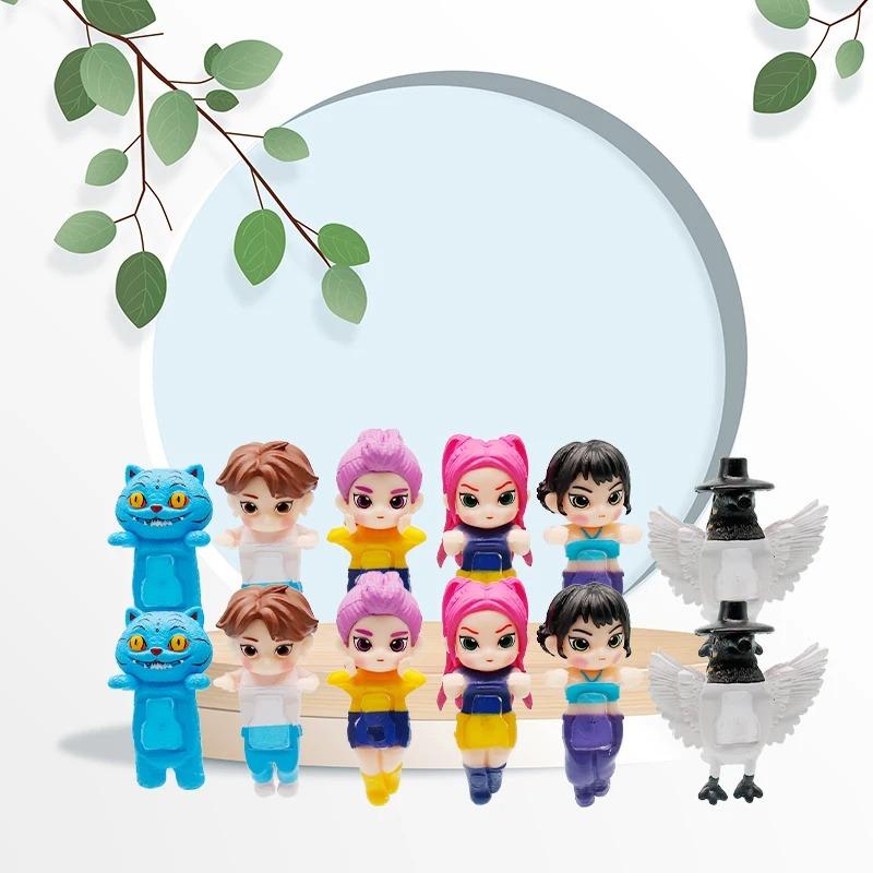 New Kpop Demon Hunters Blind Box Series Anime Figures Ornaments Dolls Fans Children Birthday Gift Random Blind Box