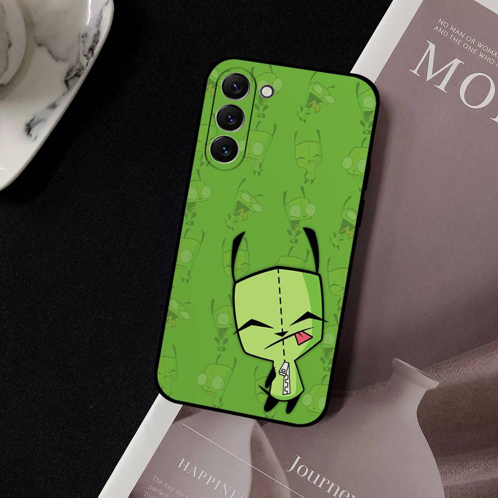 Invader Zim Phone Case For Samsung Galaxy S21 S22 S23 S24ULTRA S25ULTRA FE Ultra Plus5G A52S Soft Cover
