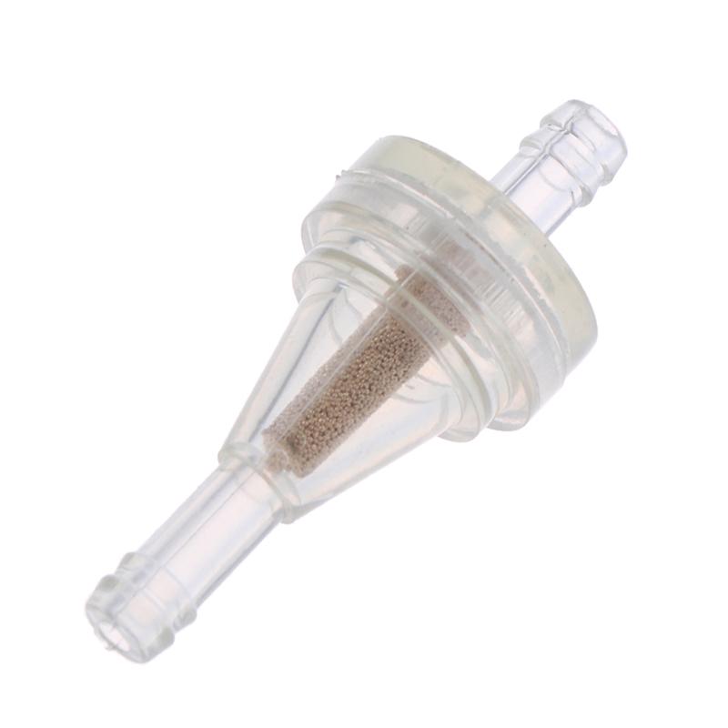 1/4 "Inline Klar Gas Filte 6Mm Universal Motorrad Gas Benzin Heizöl Filter
