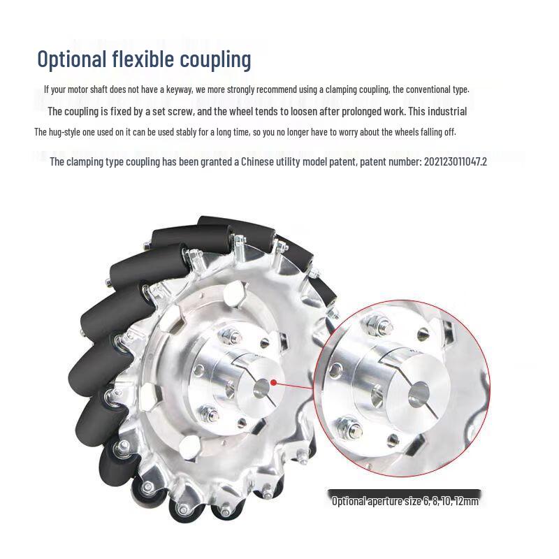 WHEELTEC 75mm Mecanumhjulset