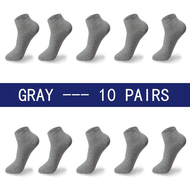 

Высококачественные 10 пар/лот мужские носки большого размера 42,43,44,45,46,47,48 повседневные дышащие модные черные белые мужские хлопковые носки короткие Eu39-43 Us6.5-10