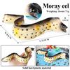Oenux Undersea Marine Animals Moray Eel Simulation Sea Life Animal Conger Model Figurines Action Figures Learning Toy For Kids