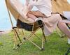 Portable Outdoor Moon Chair: Folding Camping, Fishing & Picnic Lounger
