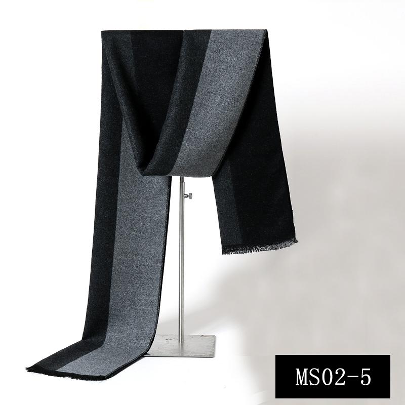 New Fashion Plaid Men Scarves Autumn Winter Pashmina Thick Warm Cashmere Scarf Men'S Business Long Wraps Classic Shawl