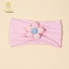 Baby Soft Nylon Headband with Five-Petal Flower - European & American Style