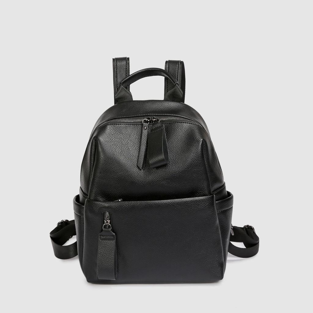2024 Summer New Niche High-End Fashion Commuting Large-Capacity Backpack for Women, Simple and Sophisticated Travel Backpack