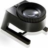 Phoenix Small Stripe Magnifier [15x] for Proofreading and Editing, with Scale, LED Light, and Case (45-Day Warranty)