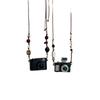 Design Sense Click Flash Sound Camera Pendant Necklace Female Niche Retro Personality Versatile Neck Chain Sweater Chain