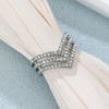 Sparkling Exquisite CopperColor Geometric Inlay Synthetic Zirconia Three-layer Ring for Women's Banquets Parties Jewelry Gifts