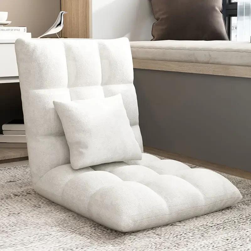 Floating Window Chair Lazy Person Sofa Single Person Tatami Bedroom Balcony Dormitory Small Bed Backrest Chair Folding