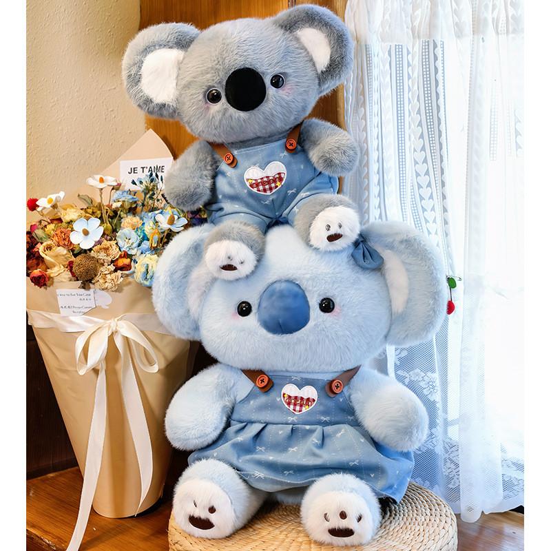 Cowboy Koala Knuffel voor Koppels Met Zachte Katoenen Vulling Perfect Voor Cadeaus En Decor