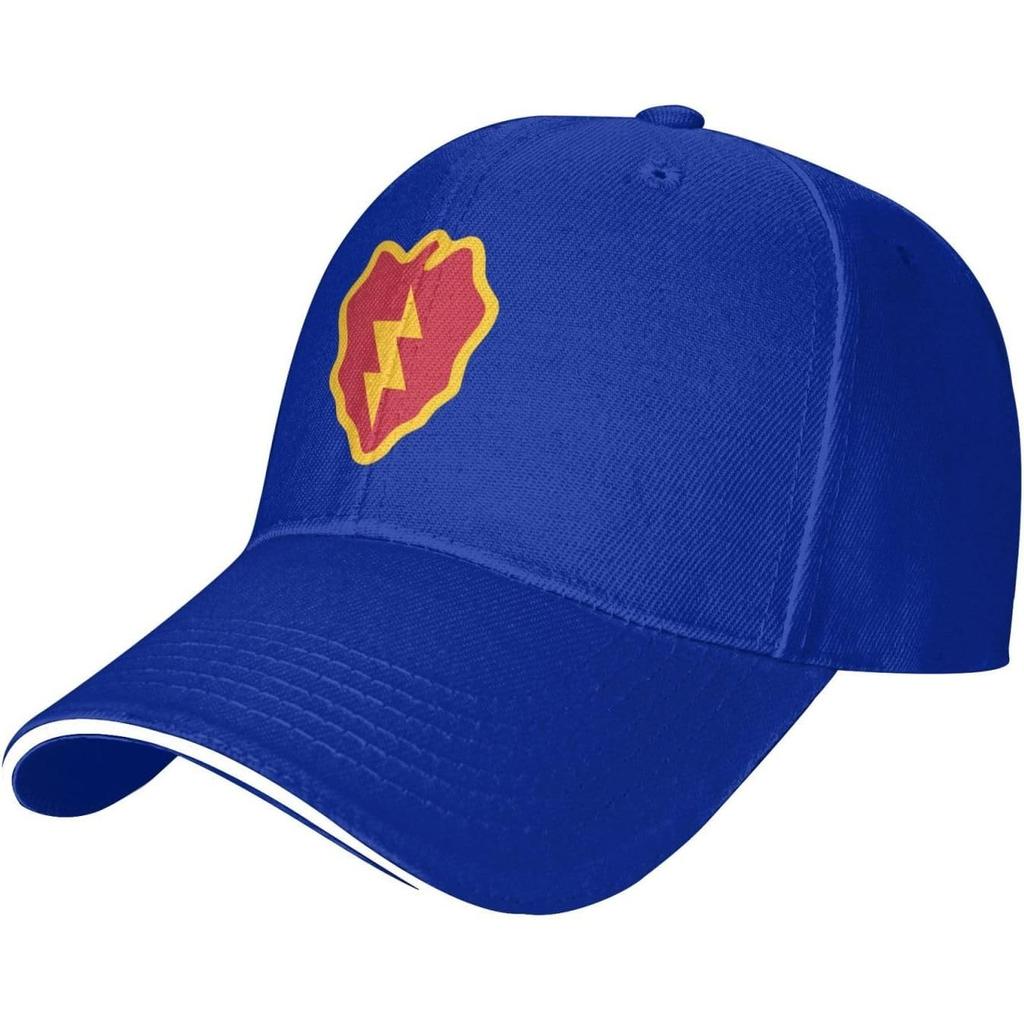 Th Infantry Division Lightning Bolt Baseball Cap Adjustable Sun Hat Casual Polyester Ball Cap