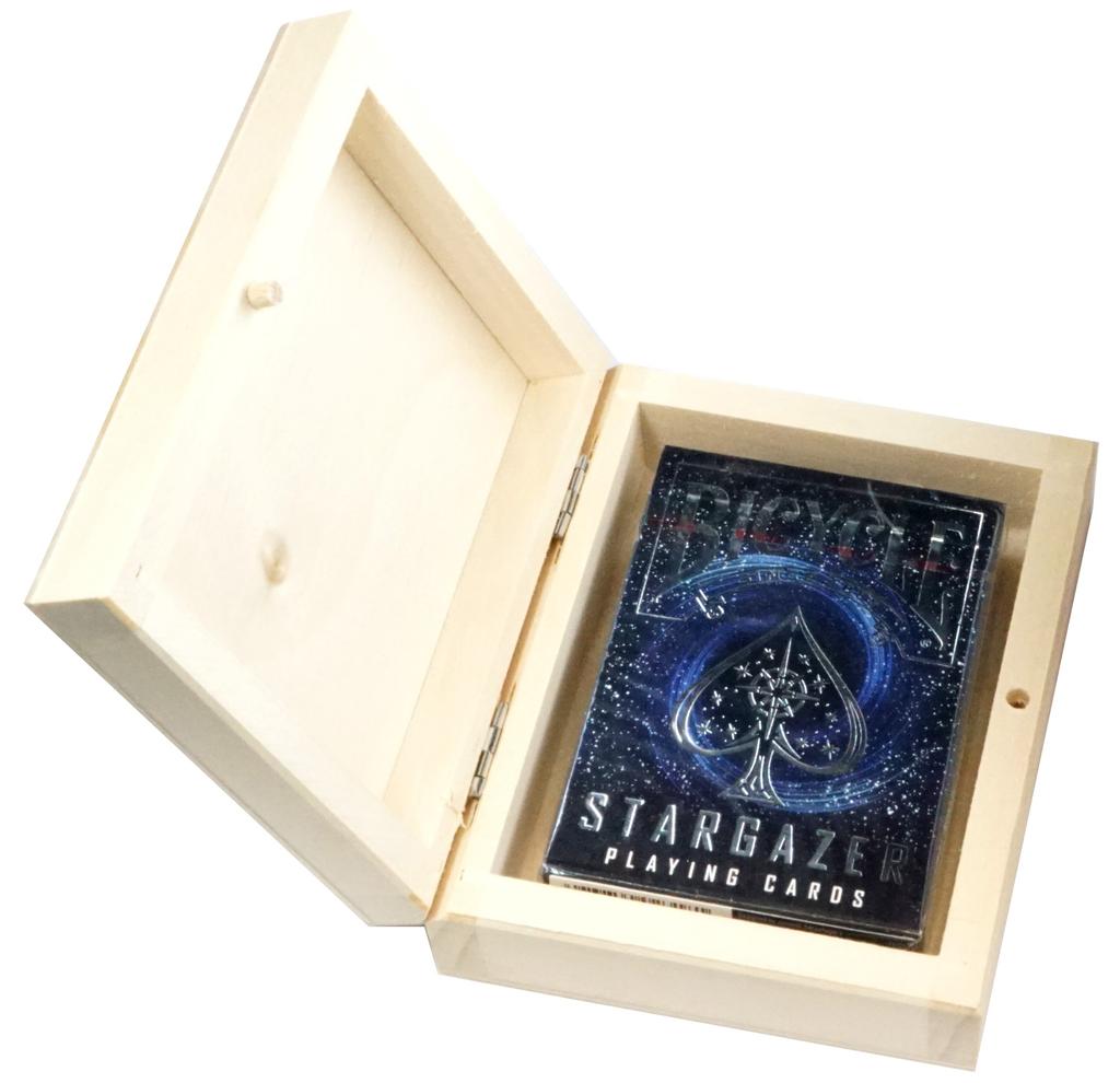 BICYCLE STARGAZER Playing Cards 1 DECK in Wooden Box