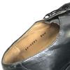 Tillverkad i Italien/JOHNSTON & MURPHY/Cap Toe Skor med rakt tåparti/8.5M/26.0-26.5/Svart/(BEGAGNAD)