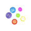 Cutting Die DIY Effective Carbon Steel Cute Button Shape Rust-resistant Stencil Mold for Card