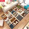 Bohemian Print Rug anime rug living room carpet large children's play carpet Home decorations Mat Baby Play Mat gaming mat