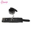 7 PCS/SET Sex Leather Bdsm Bondage Kit Bed Restraints SM Slave Fetish Handcuff Sex Toys for Couples Sexy Erotic Toys Sex Tools