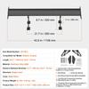 Universal Rear Spoiler GT Style Adjustable Trunk Wing Car Racing 43.3''