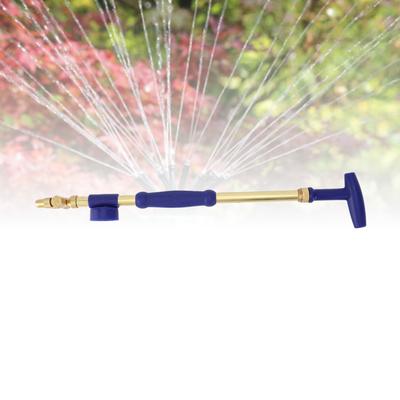 Hand Pressure Sprayer Stainless Steel Copper Plant Watering Wand Pulling Spray Rod with Hose for Garden Bottle