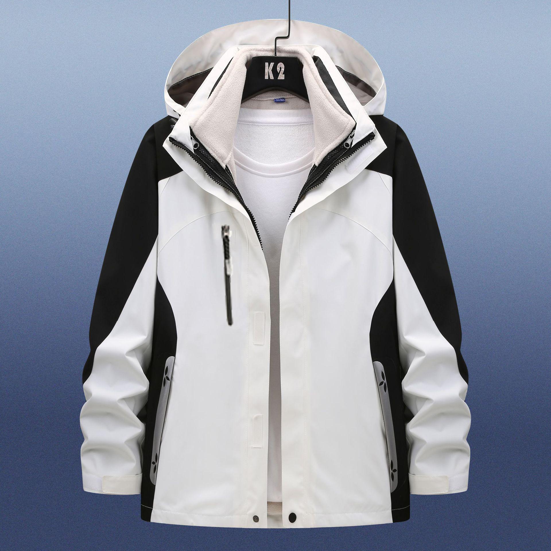 Теплая и функциональная мужская зимняя куртка 3-в-1 со съемной флисовой подкладкой — фото 3