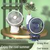 USB Rechargeable Portable Clip-On Desk Fan for Dorms