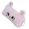Plush Pencil Case Cartoon Cute Cat Shape Large Capacity Pencil Pouch Soft Fashionable Pen Case for Student