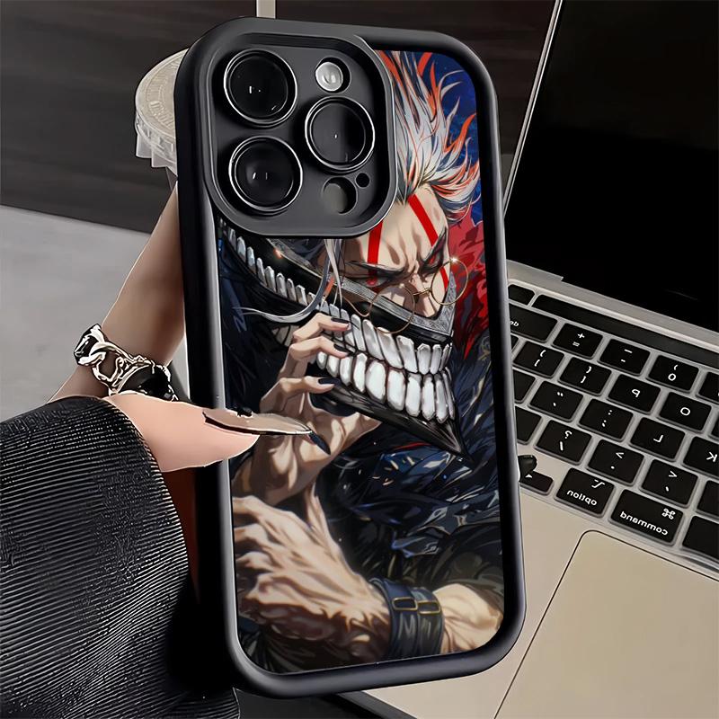 Phone Case for iPhone 17 Air 16E 15 16 Pro Max D-Dandadans O-Okarun Anime Cover 14 Plus 13 12 Mini Soft Shell Silicone Fundas