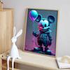 Disney 5D DIY Diamond Painting Decorations Mickey Mouse Dark Cyberpunk Style Creative Illustration Diamond Embroidery RhinestoneCrossStitchSetHandmade