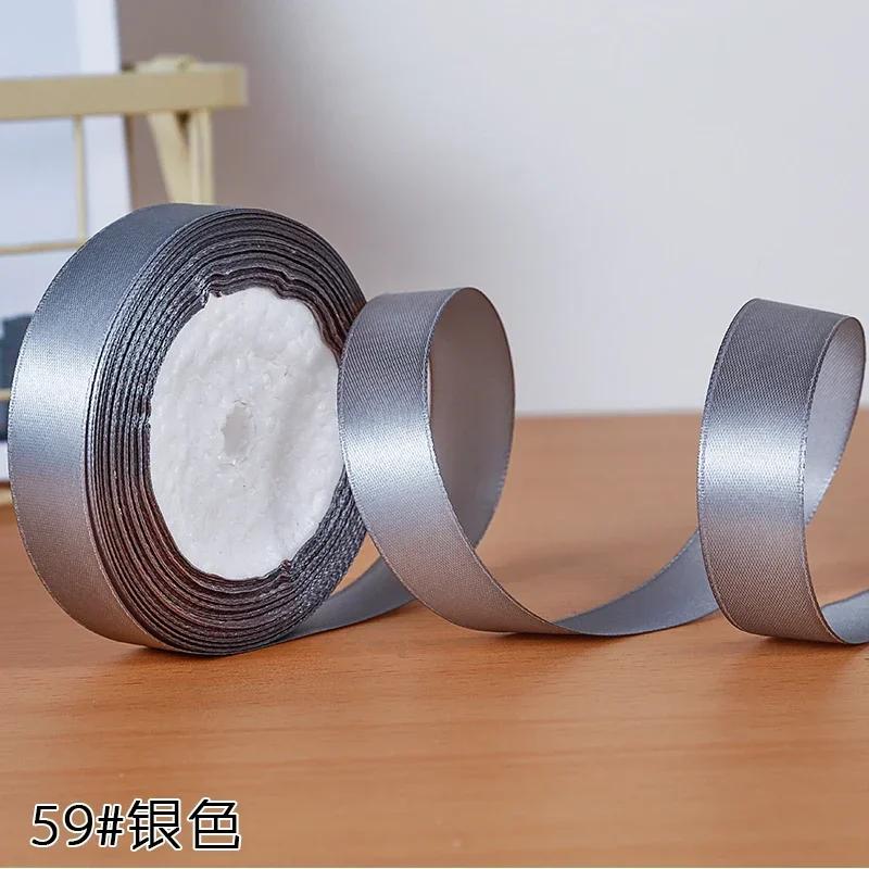 22meters 20mm Faced Satin Ribbon for DIY Silk Satin Ribbons Crafts Bow Handmade Gift Wrap Party Wedding Clothing Accessories