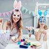 6/12Pcs Set Easter Theme Easter Glasses Headbands Party Decorations Rabbit Ears Headwear  Dress Up